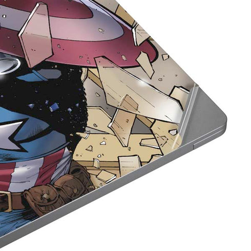Marvel Captain America Epic Shield Break Universal Laptop 11in (8.8 x 6.2in) Skin