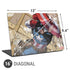 Marvel Captain America Epic Shield Break Universal Laptop 16in (13 x 9.4in) Skin