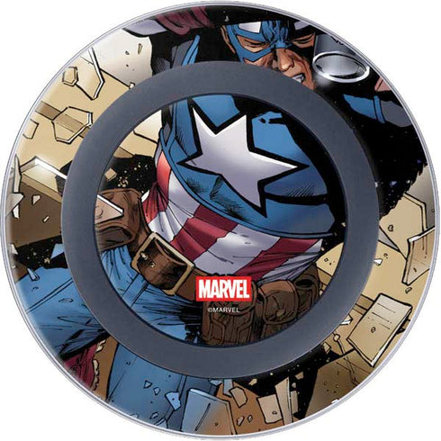Marvel Captain America Epic Shield Break Wireless Charger Skin