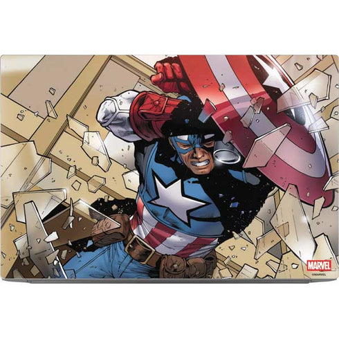 Marvel Captain America Epic Shield Break Dell XPS Skin