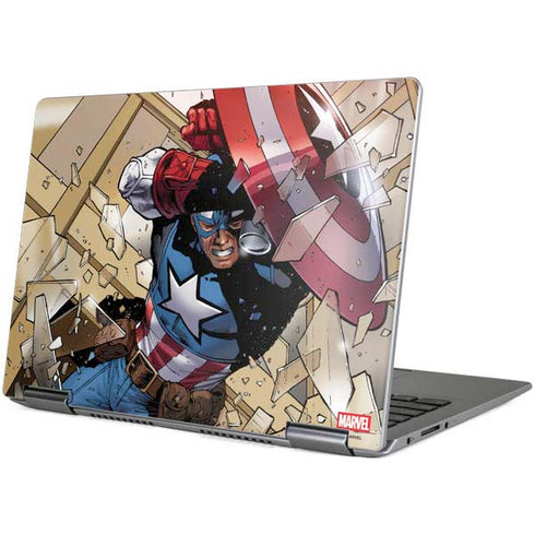 Marvel Captain America Epic Shield Break Yoga 710 14in Skin