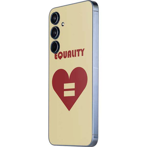 Equality Heart Galaxy A55 5G Skin