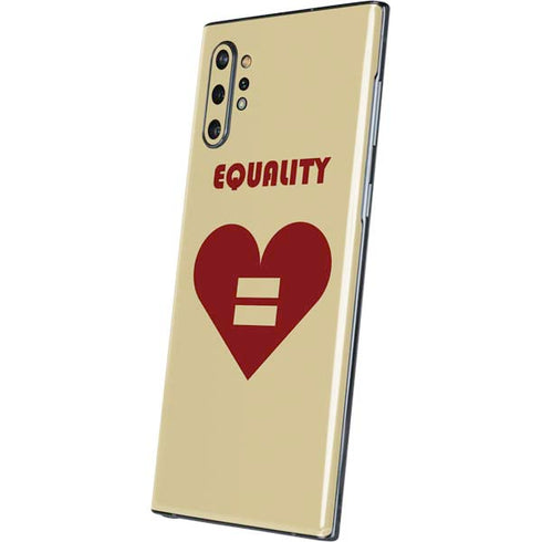 Equality Heart Galaxy Note 10 Plus Skin