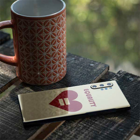 Equality Heart Galaxy Note 10 Plus Skin