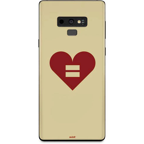 Equality Heart Galaxy Note 9 Skin