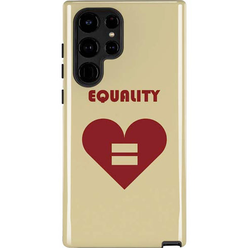 Equality Heart Galaxy Cases