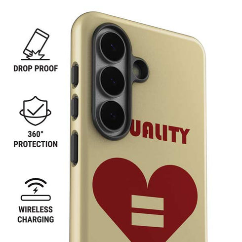 Equality Heart Galaxy S26 Impact Case