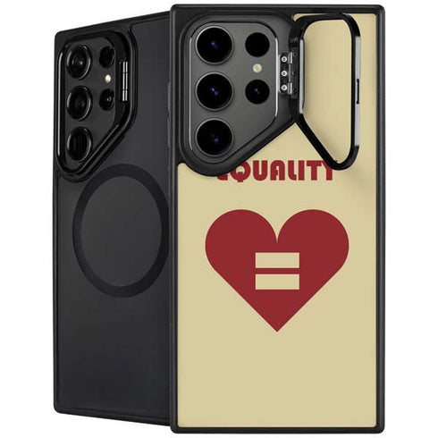Equality Heart Galaxy S26 Ultra Kickstand Case