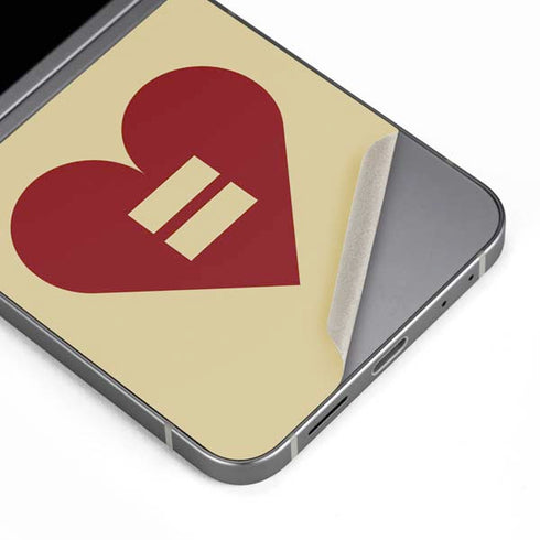 Equality Heart Galaxy Z Flip6 Skin