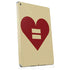 Equality Heart Apple iPad Skin