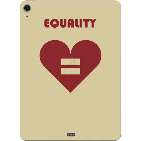 Equality Heart Apple iPad Air Skin