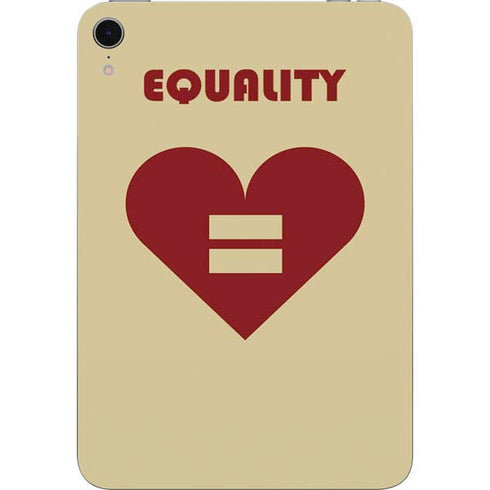 Equality Heart Apple iPad Mini Skin