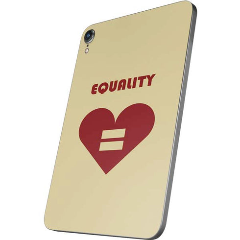 Equality Heart Apple iPad Mini Skin