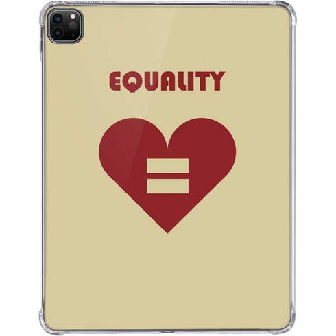 Equality Heart iPad Pro 11in (2024) Clear Case