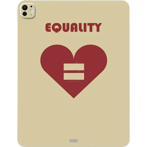 Equality Heart iPad Pro 13in M4 (2024) Skin