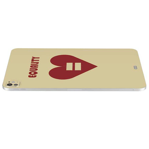Equality Heart iPad Pro 13in M4 (2024) Skin