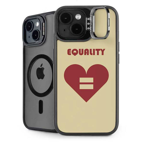 Equality Heart iPhone 14 Plus Kickstand Case