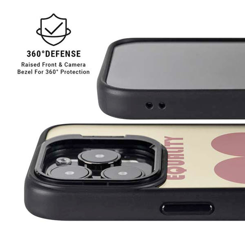 Equality Heart iPhone 14 Pro Kickstand Case