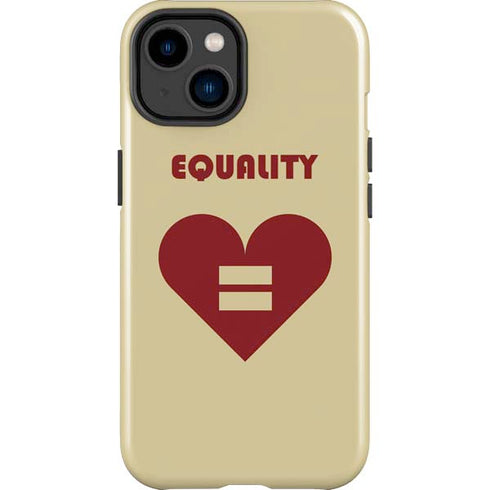 Equality Heart iPhone 15 Impact Case