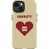 Equality Heart iPhone 15 Impact Case