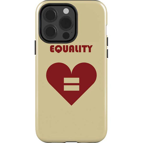 Equality Heart iPhone 15 Pro Impact Case