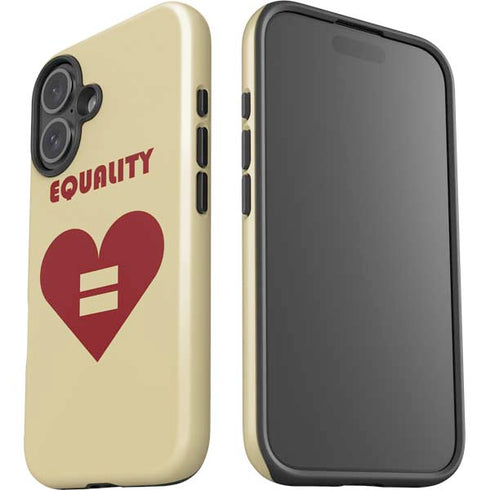 Equality Heart iPhone 16 Impact Case