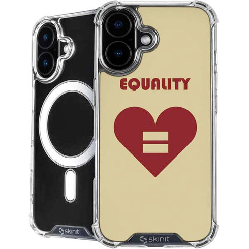 Equality Heart iPhone 16 Plus MagSafe Case