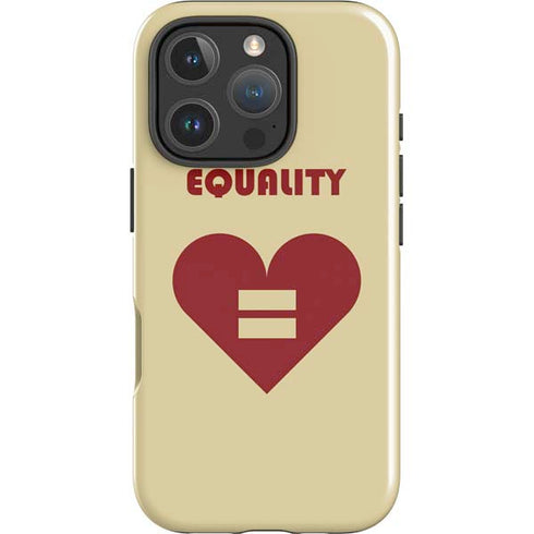 Equality Heart iPhone 16 Pro Impact Case