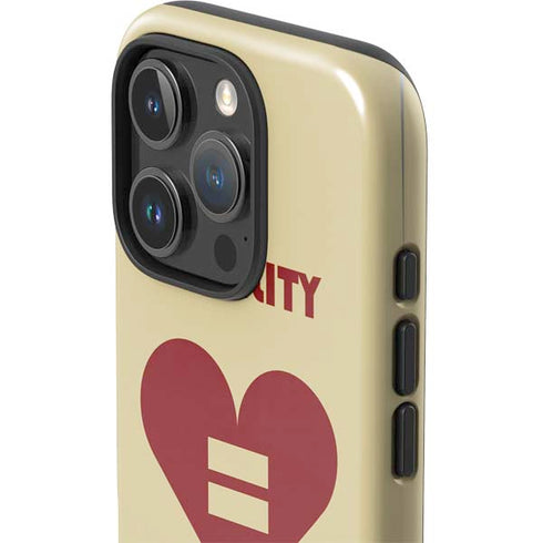 Equality Heart iPhone 16 Pro Impact Case