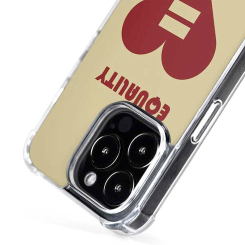 Equality Heart iPhone 16 Pro MagSafe Case