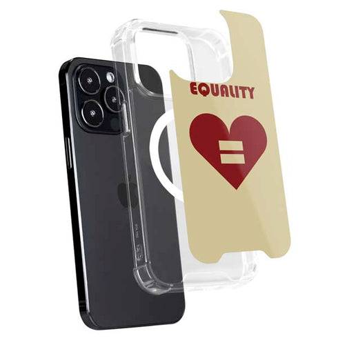 Equality Heart iPhone 16 Pro Max MagSafe Case