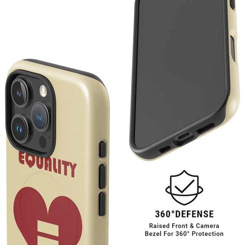 Equality Heart iPhone 16 Pro Max Magsafe Impact Case