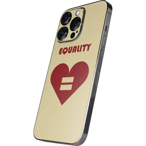 Equality Heart iPhone 16 Pro Max Skin