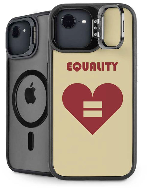 Equality Heart iPhone 16e Kickstand Case