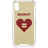 Equality Heart iPhone XS Clear Case