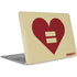 Equality Heart Apple MacBook Air Skin