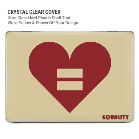 Equality Heart MacBook Pro 14in (2021-24) Case plus Skin