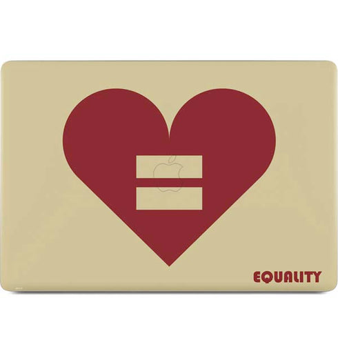 Equality Heart MacBook Skins