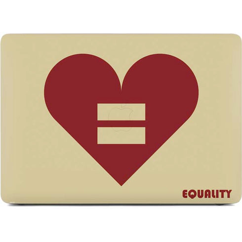 Equality Heart Apple MacBook Pro 16-inch Skin