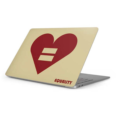 Equality Heart Apple MacBook Pro 16-inch Skin
