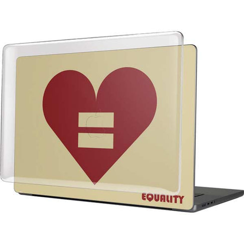Equality Heart MacBook Cases