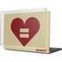 Equality Heart MacBook Cases