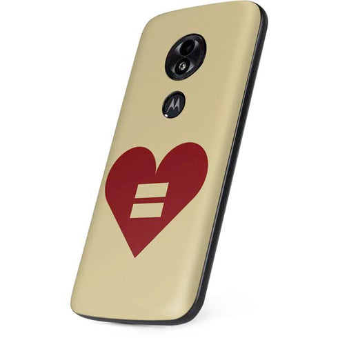 Equality Heart Moto E5 Play Skin