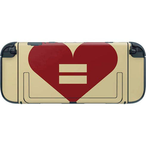 Equality Heart Nintendo Switch 2 (2025) with Joy-Con Skin