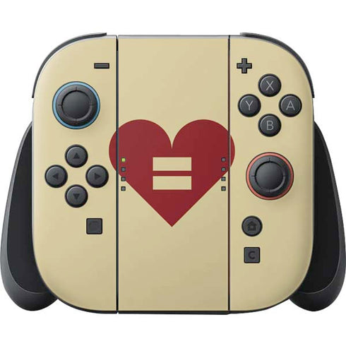 Equality Heart Nintendo Switch 2 (2025) Joy-Con Controller Skin
