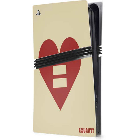 Equality Heart PlayStation PS5 Skins