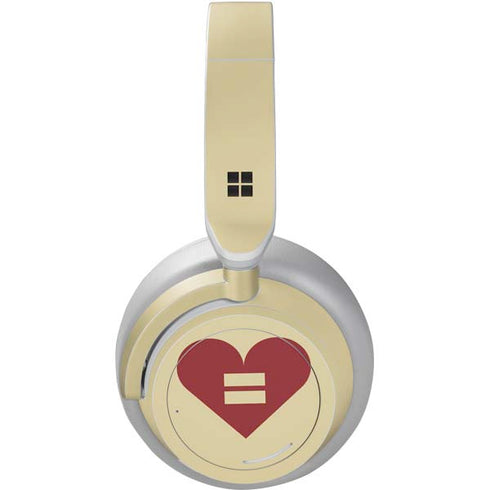 Equality Heart Surface Headphones Skin