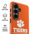 Clemson University Tigers Est 1889 Orange Galaxy S26 Impact Case