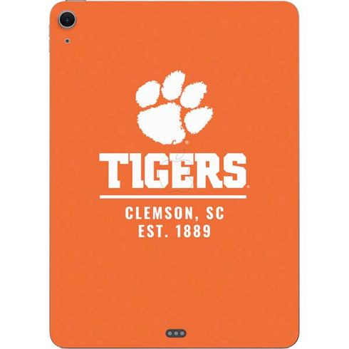 Clemson University Tigers Est 1889 Orange Apple iPad Air Skin