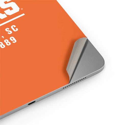 Clemson University Tigers Est 1889 Orange Apple iPad Air Skin
